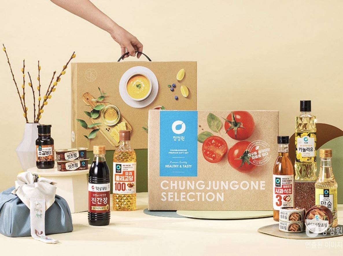 청정원 행복 7호 세트, 실속있고 깔끔한 선물세트