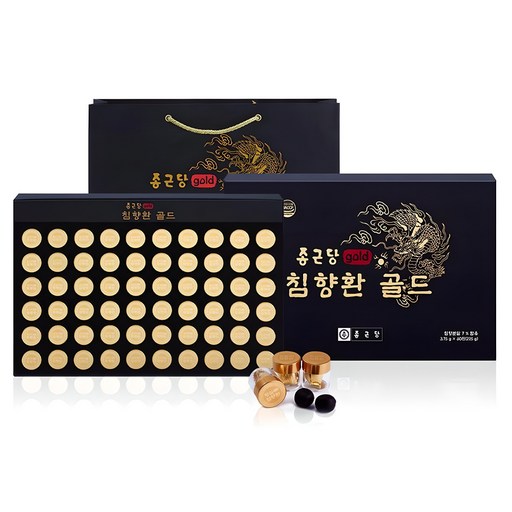 종근당 침향환 골드, 건강한 에너지를 주는 마법 같은 환
