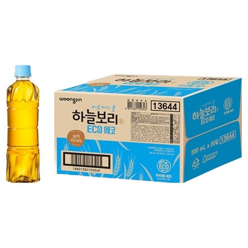 하늘보리 에코 무라벨, 부담 없이 마실 수 있는 최고의 음료